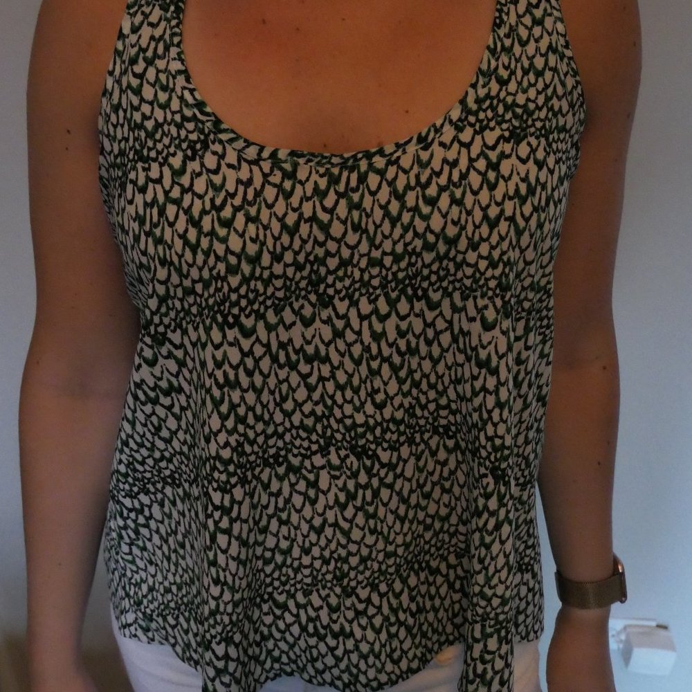 Criss Cross Flowy Tank
